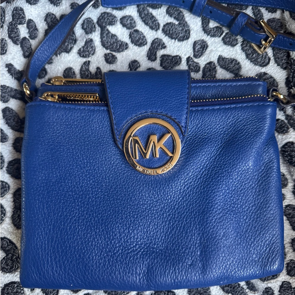 Michael Kors Blue Crossbody Bag